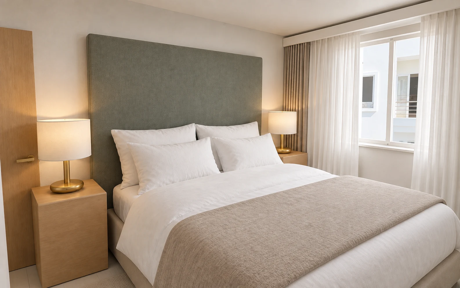 Bedroom — Visualization · furnishing concept